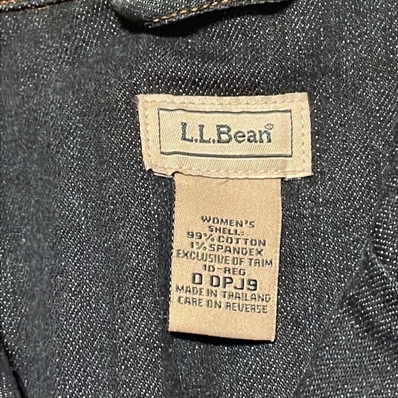 L.L Bean‎ Woman’s Jean Jacket - Picture 5 of 7